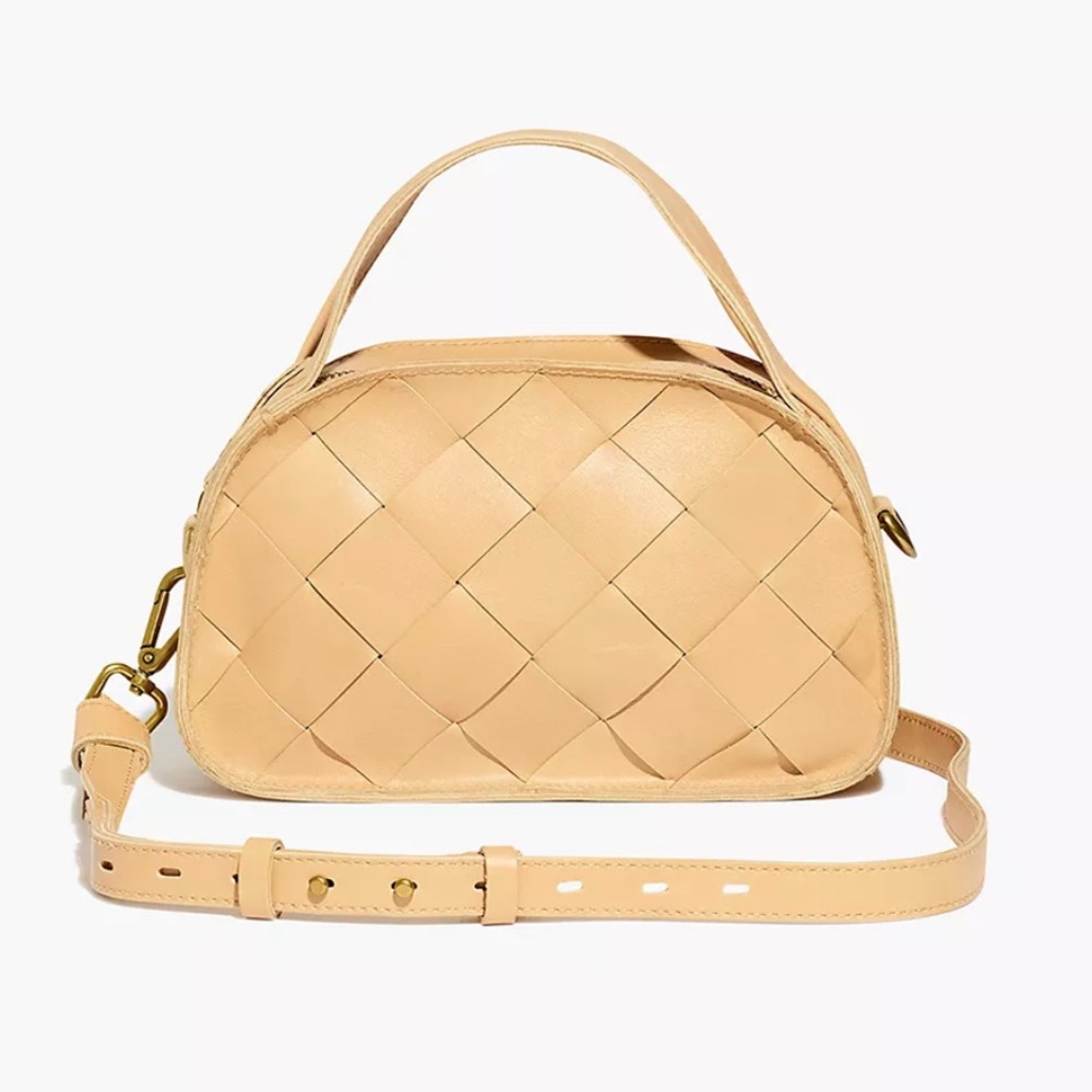 NWT Madewell Sydney Woven Crossbody Bag